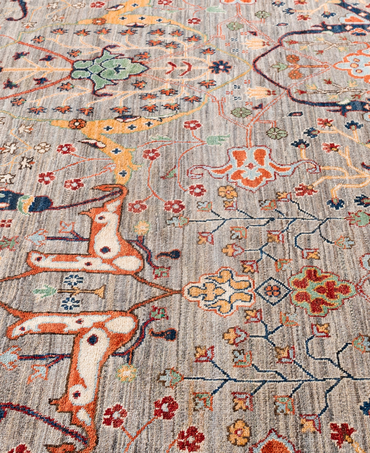 Adorn Hand Woven Rugs Serapi M0103-230 8'3"x9'10" Area Rug In Brown