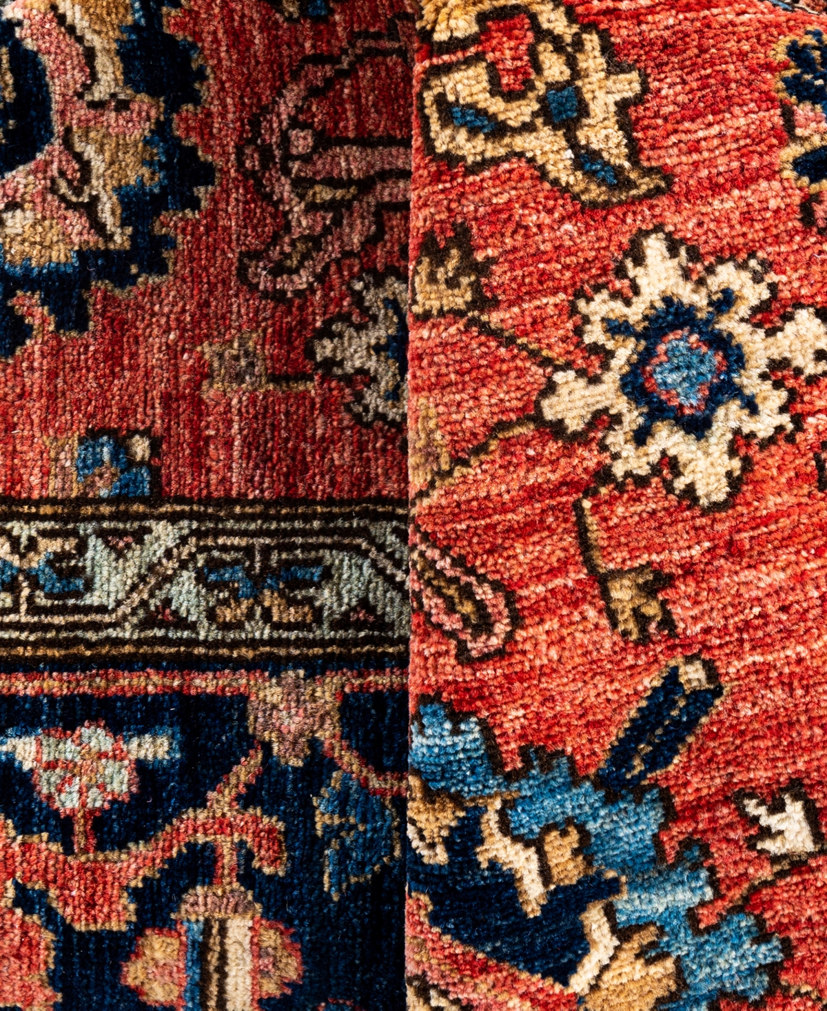 Adorn Hand Woven Rugs Serapi M0103-235 8'3"x10'2" Area Rug In Red