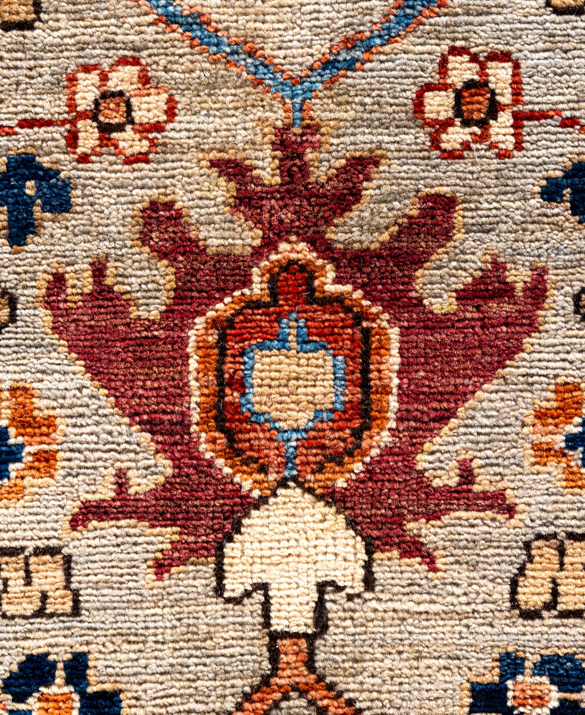 Adorn Hand Woven Rugs Serapi M0103-244 8'3"x9'9" Area Rug In Gray