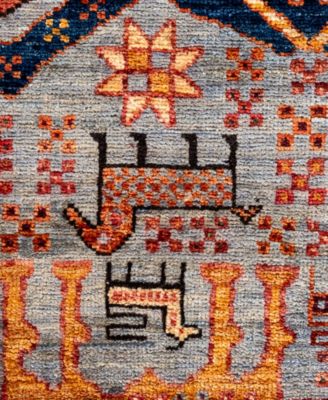 Serapi M0103-319 4'2"x5'10" Area Rug