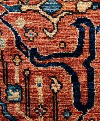 Serapi M0103-324 4'2"x5'8" Area Rug