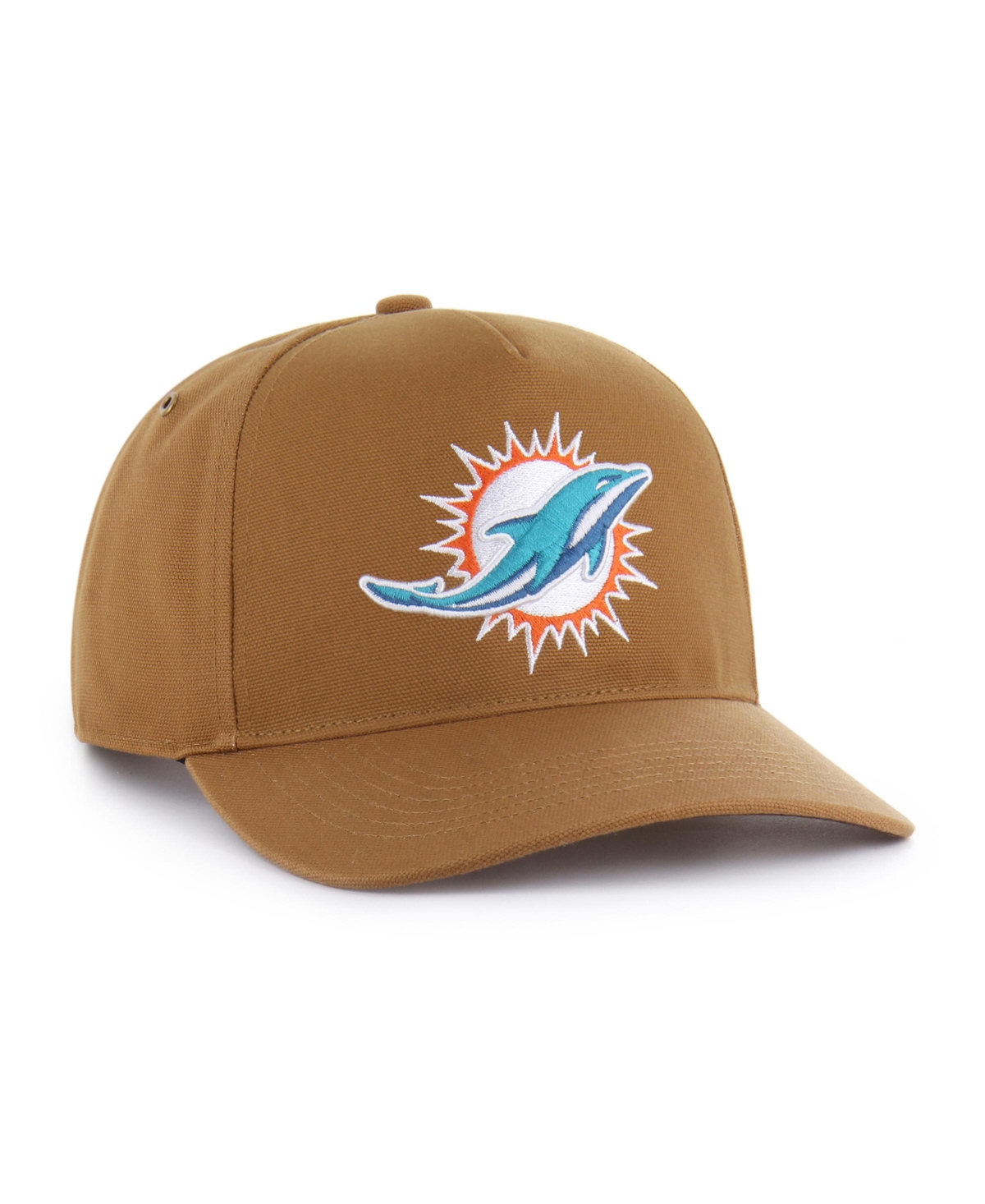 '47 Brand x Carhartt Men's Brown Miami Dolphins Hitch Adjustable Hat