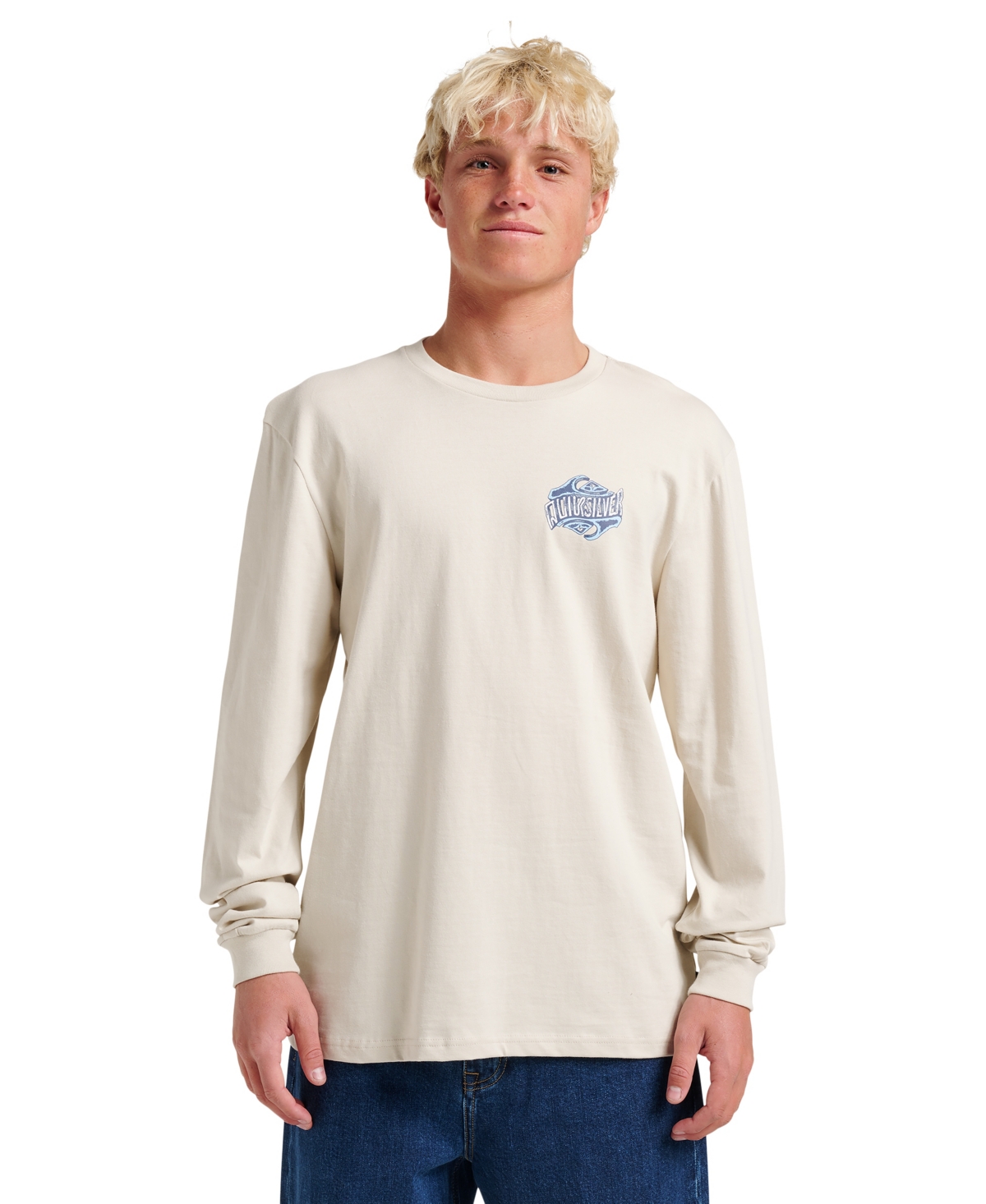 Quiksilver Men's Heat Long Sleeve T-shirt In Gray