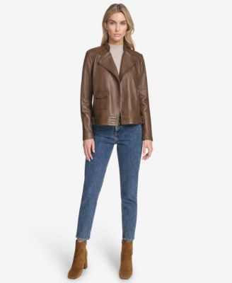 Women's Frankie Moto Leather Jacket