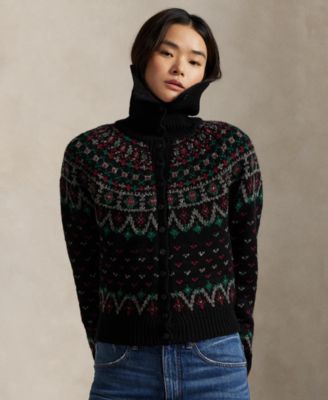 Polo Ralph Lauren - Women's Fair Isle Long-Sleeve Cardigan