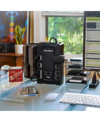 – 685VA/390W AVR UPS with Surge Protection & Battery Backup