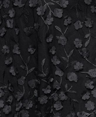 Plus Size Long Sleeve Embellished Dress