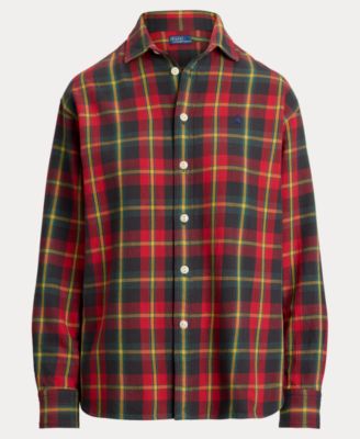Women's Long Sleeve Plaid Shirt