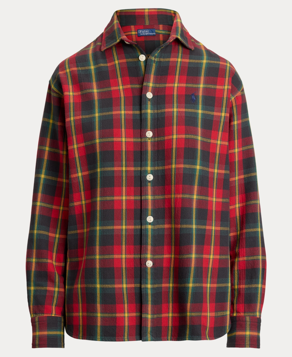 Polo Ralph Lauren Women's Long Sleeve Plaid Shirt In Multi