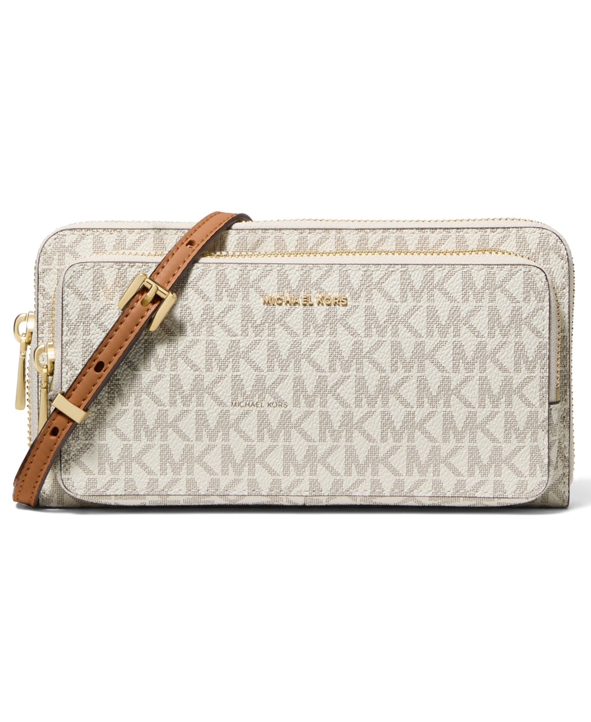 Michael Kors Jet Set Small Continental Crossbody Bag In Multi