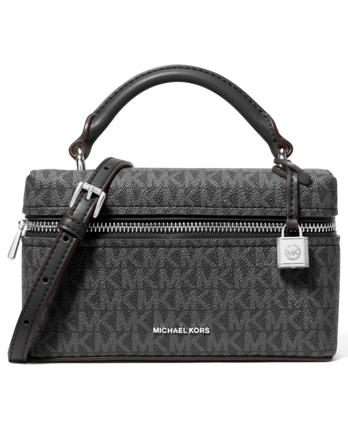 Женская сумка Michael Kors Jana Extra Small Top Handle Crossbody, цвет: Чёрный — фото 1