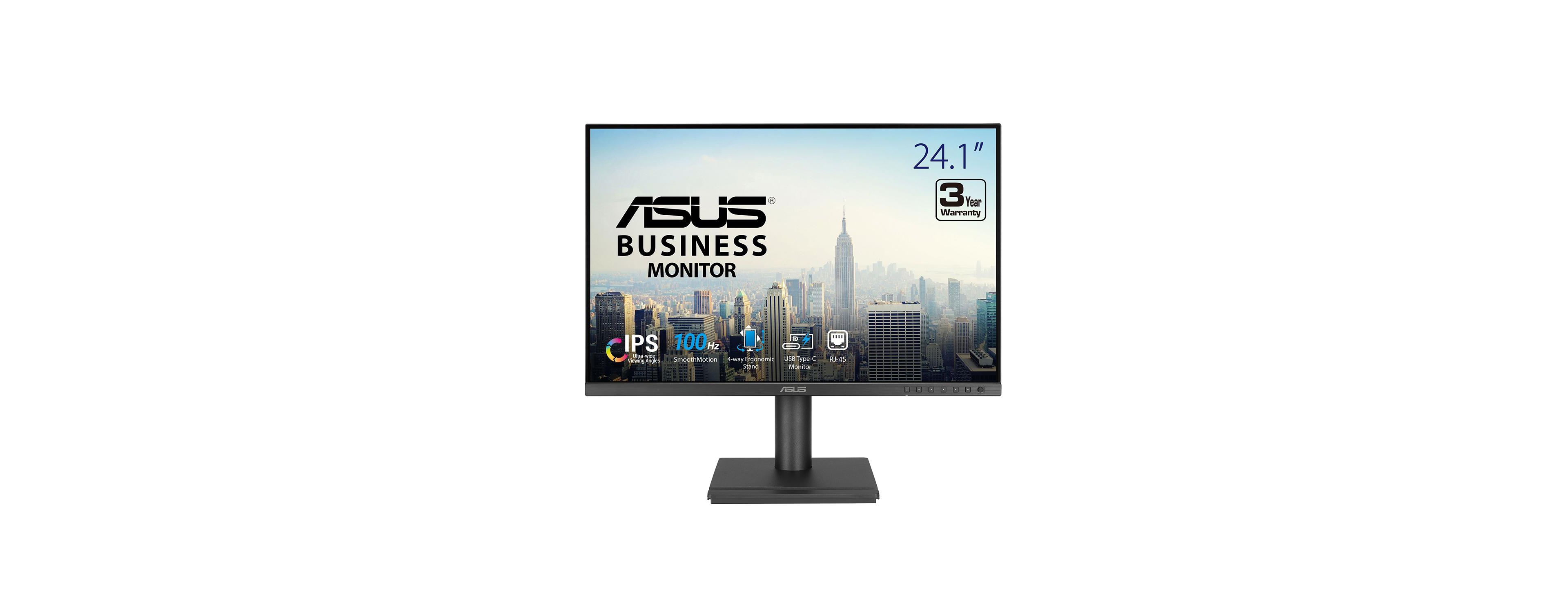 Asus BE248CFN 24.1" 16:10 Wuxga 100Hz Usb-c Docking Ips Led Monitor, Black