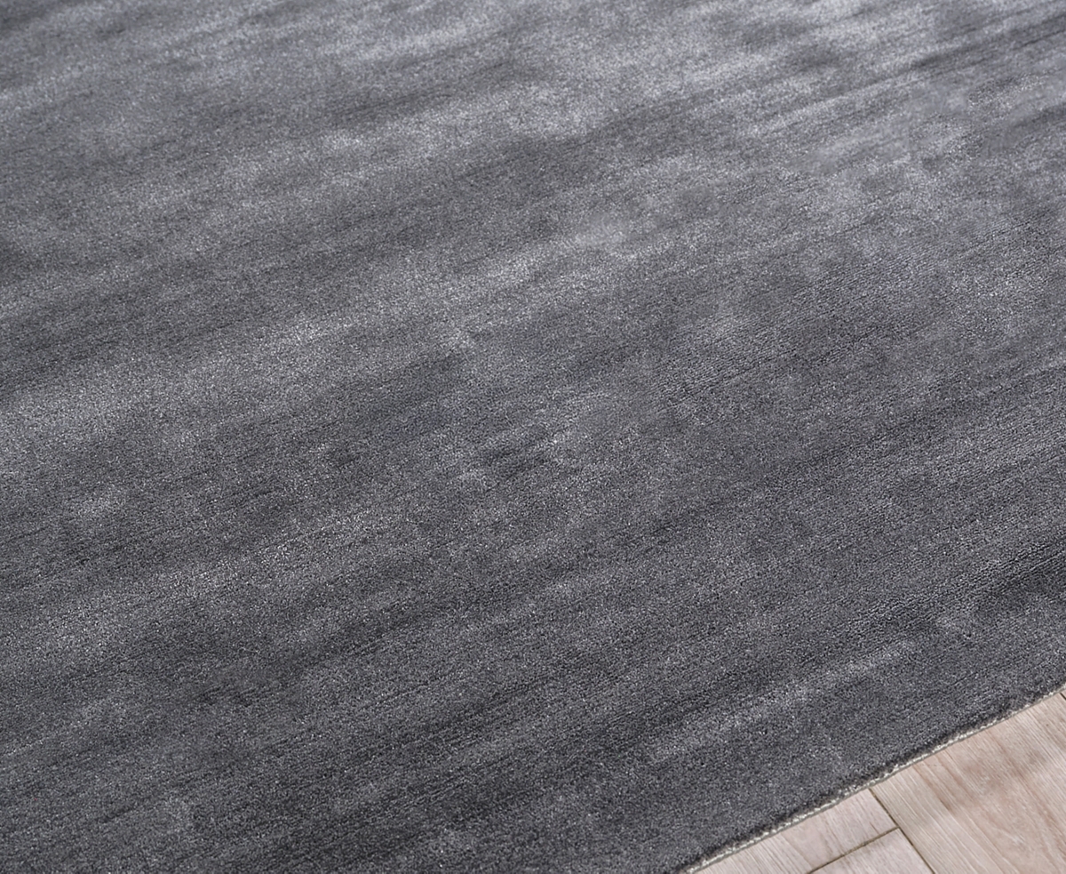 Exquisite Rugs Velutto Modern 6540 8'0"x10'0" Area Rug In Gray