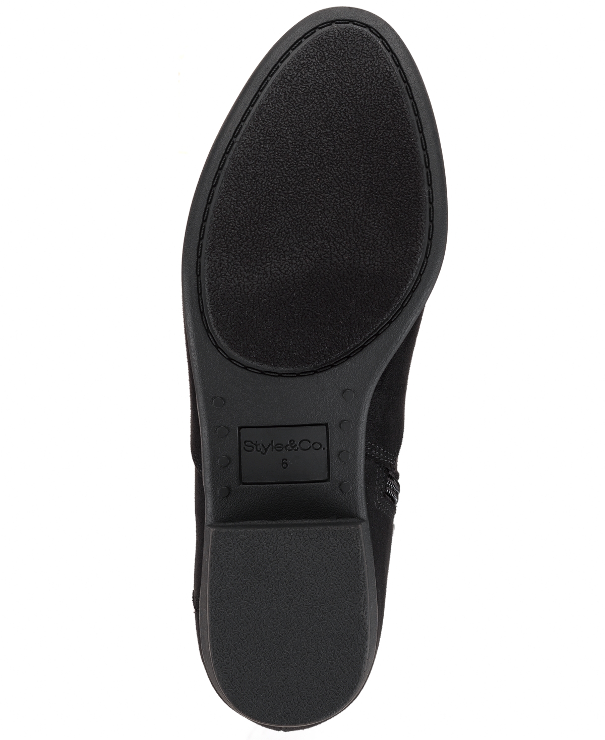 Style & Co Women's Ameliaa Block Heel Booties, Macy's Exclusive In Black