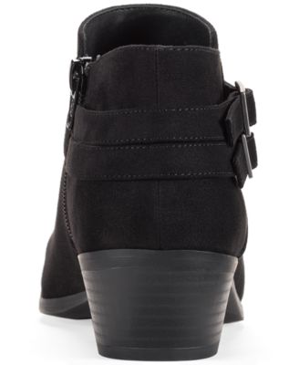Women's Willaa Belt Block Heel Booties, Macy's Exclusive
