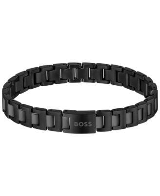 Candor Ionic Plated Thin Gold Stainless Steel Bracelet