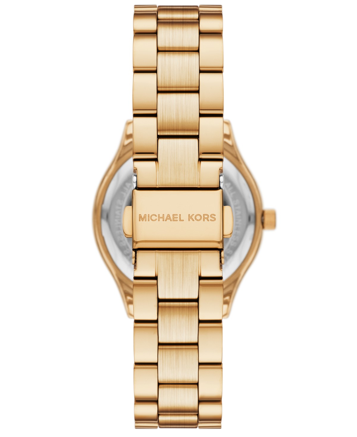 Женские часы Michael Kors Slim Runway с ювелирным набором, золотистые 32мм — фото 3