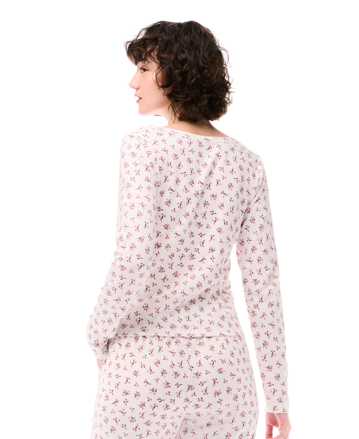 Gap Women's Floral Print Cardigan In Pink