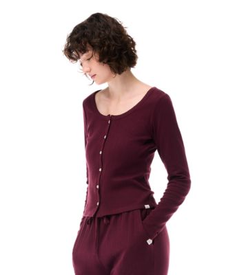 Women's Pointelle Cardigan