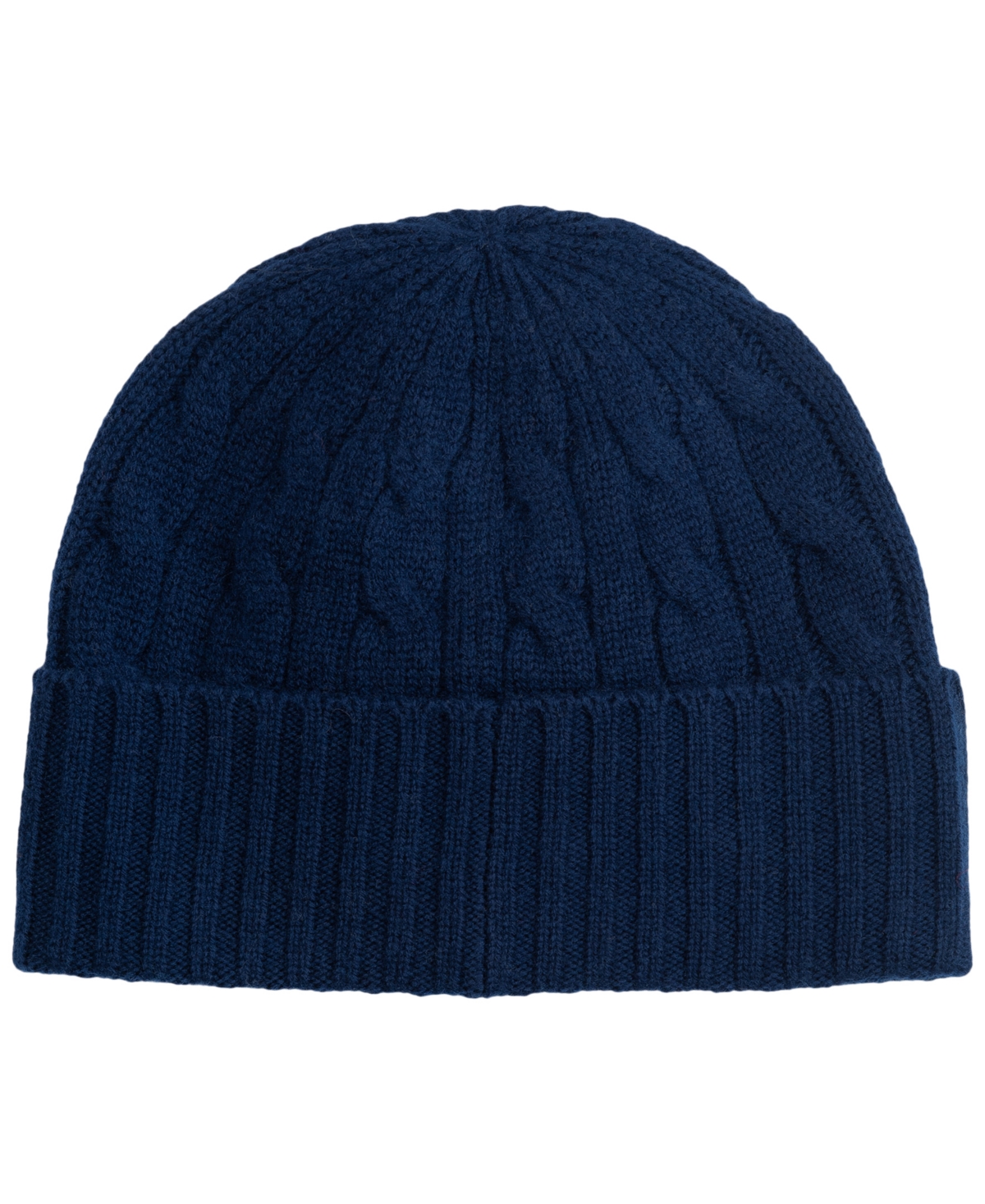 Polo Ralph Lauren Men's Charles Bear Cable Beanie In Blue