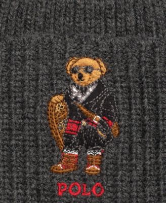 Men's Holiday Bear Beanie