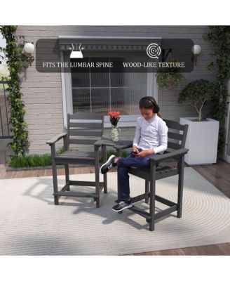 A set of 2 economical bar stools (including the table board)