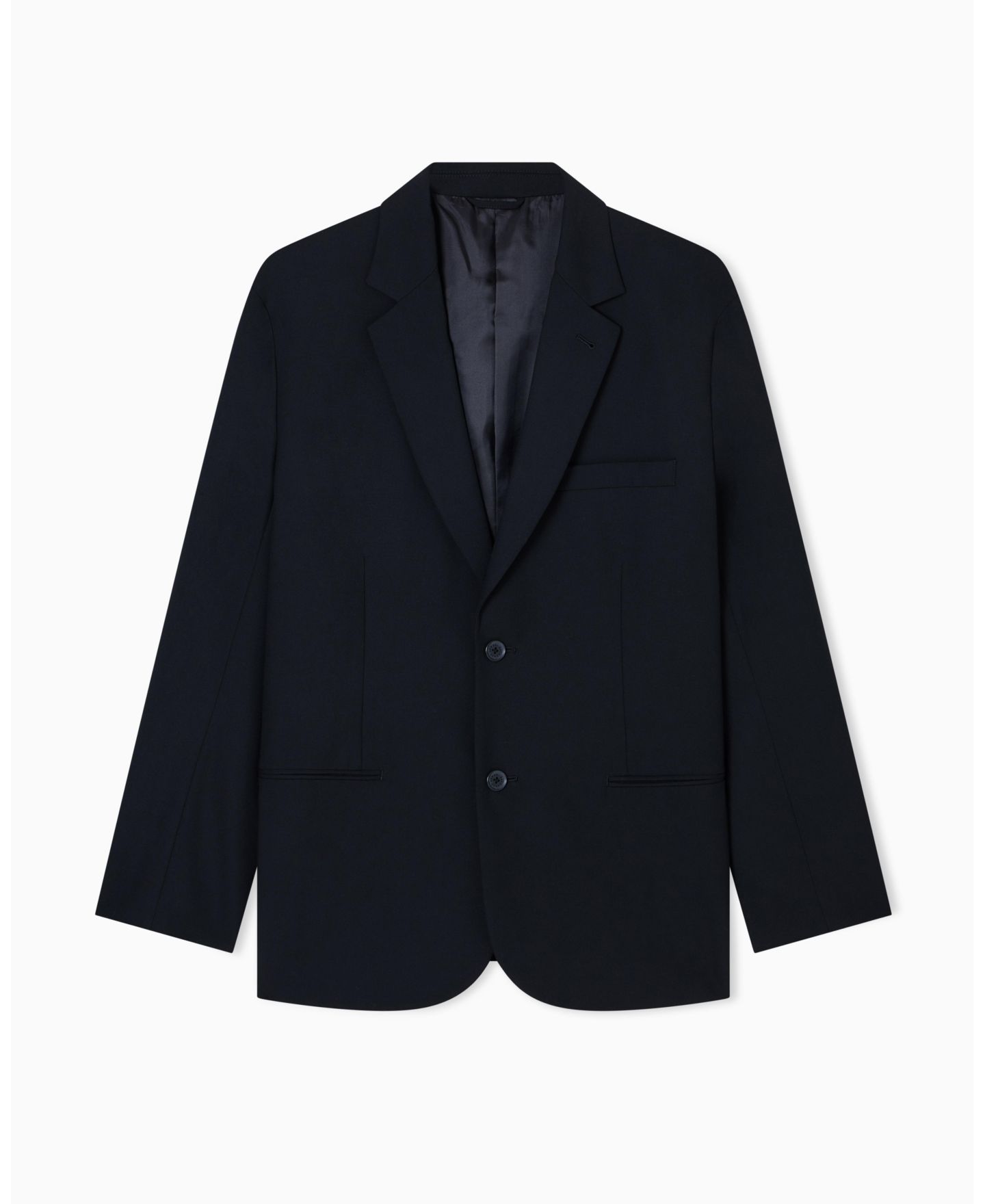 Мужской пиджак A|X Armani Exchange Night Lab Single Breasted Wool Blazer, цвет: Чёрный — фото 5