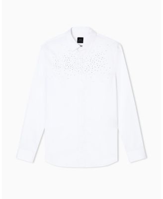 Men's Night Lab Embellished Woven Shirt