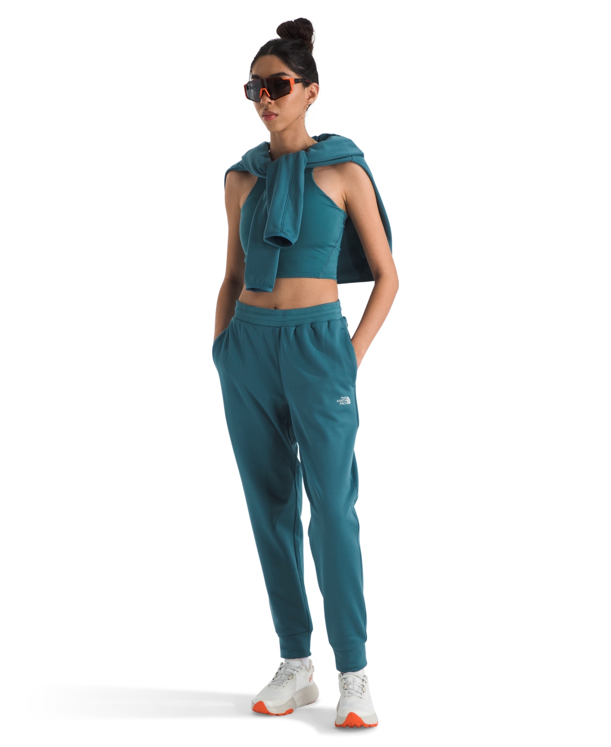 The North Face Women's Performance Fleece Pants In Blue