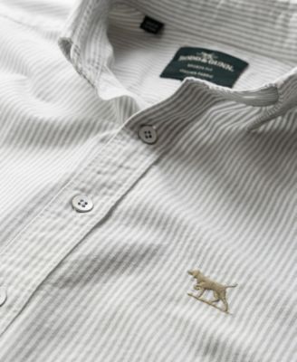 Men's Oxford Lakeside Stripe Sports Fit Cotton Shirt