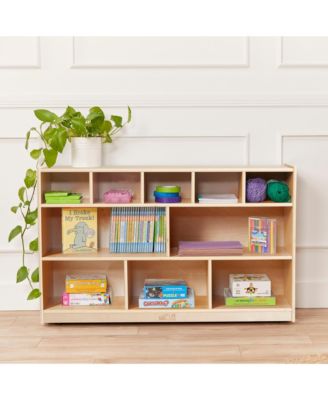 5+5 Storage and Tray Cabinet - Natural