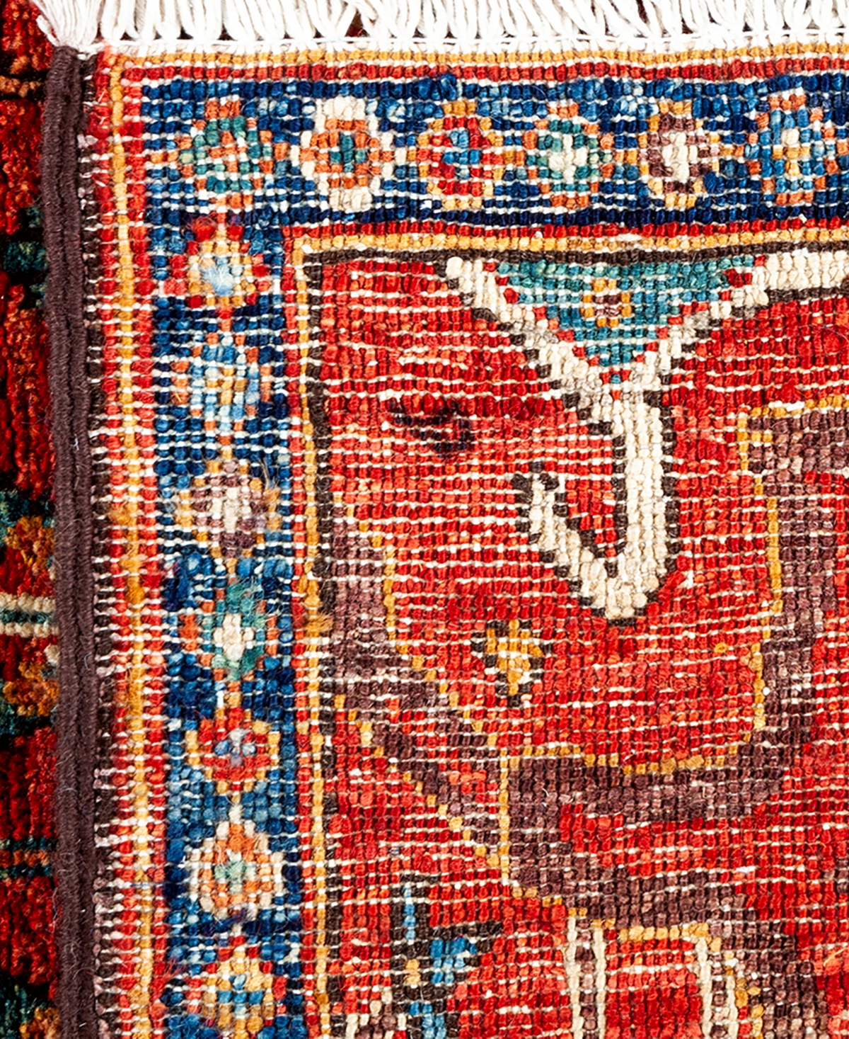 Adorn Hand Woven Rugs Serapi M1982 2'x6'1" Runner Area Rug In Multi