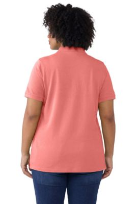 Women's Plus Size Perfect Short-Sleeve Polo Shirt
