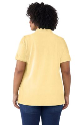 Women's Plus Size Perfect Short-Sleeve Polo Shirt