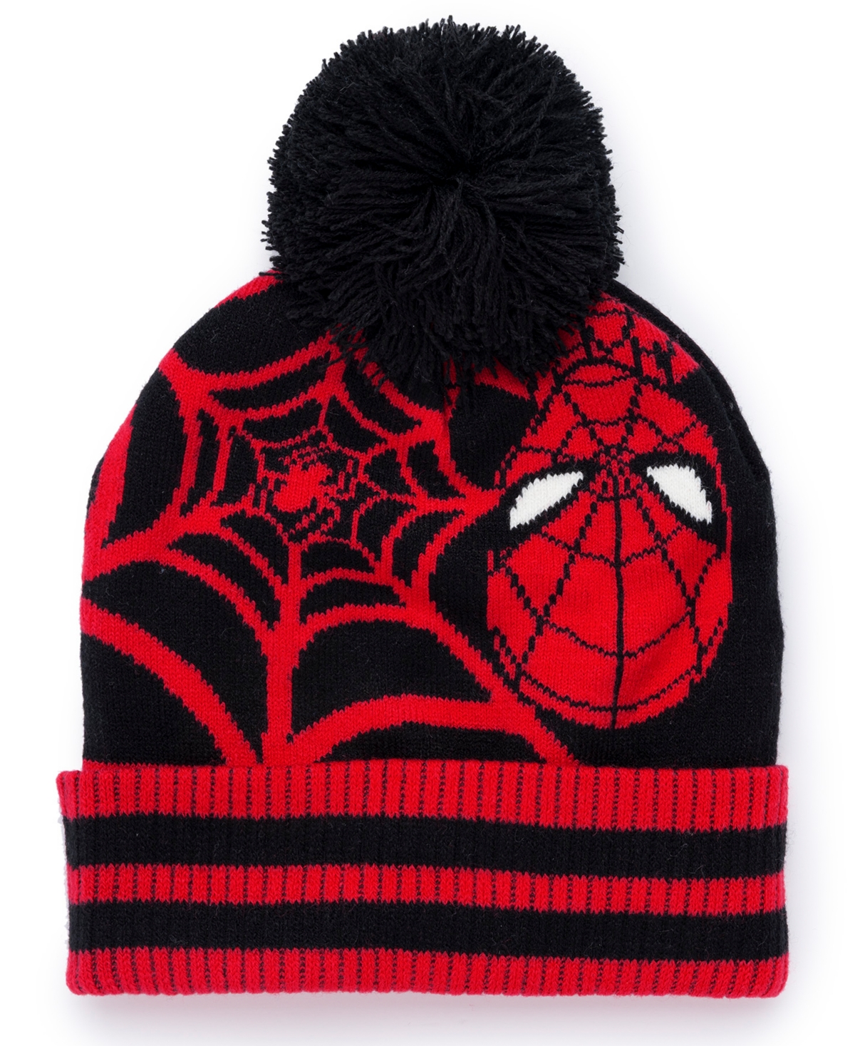 Spider-man Toddler Boys 2-piece Spiderman Beanie And Mitten Set In Multi