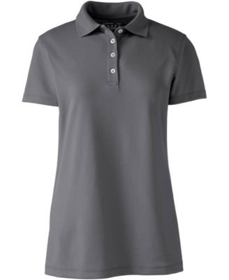 Women's School Uniform Short Sleeve Polyester Polo Shirt