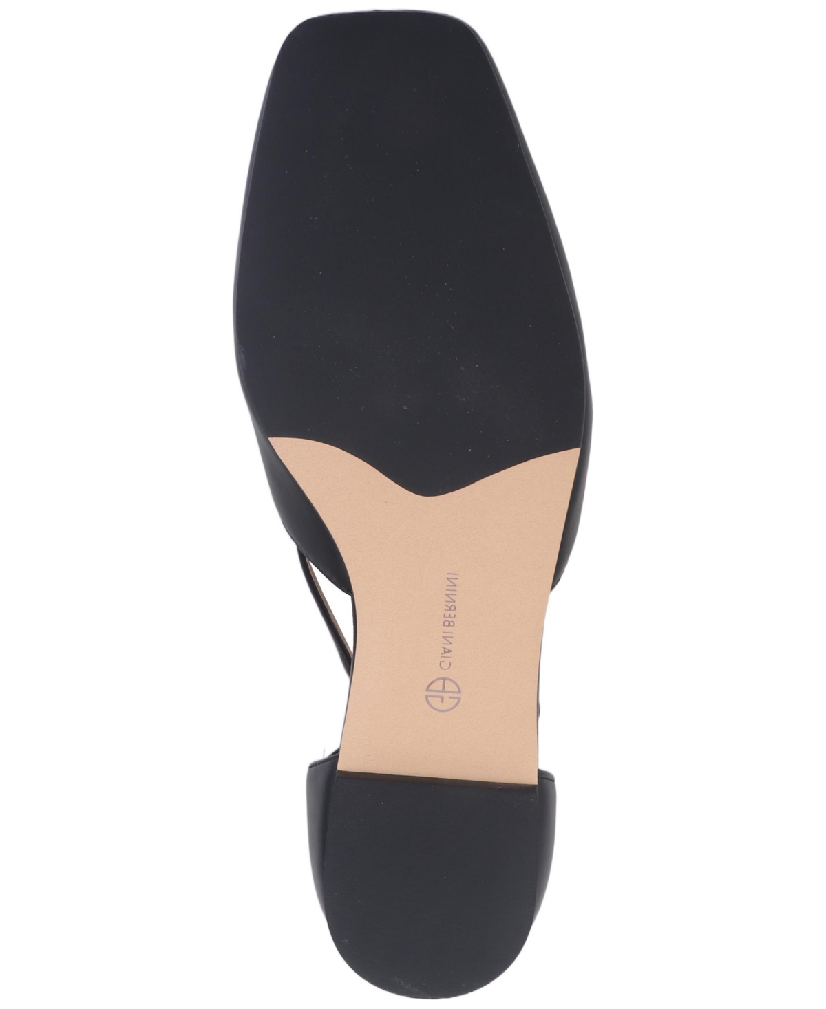 Giani Bernini Women's Perrie Crisscross Strap Flats, Created For Macy's In Black
