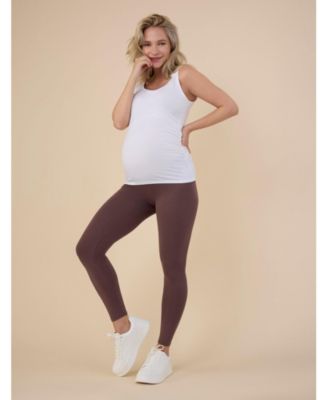 Women's Essential Stretch Secret Fit Over the Belly Maternity Leggings - Motherhood Maternity