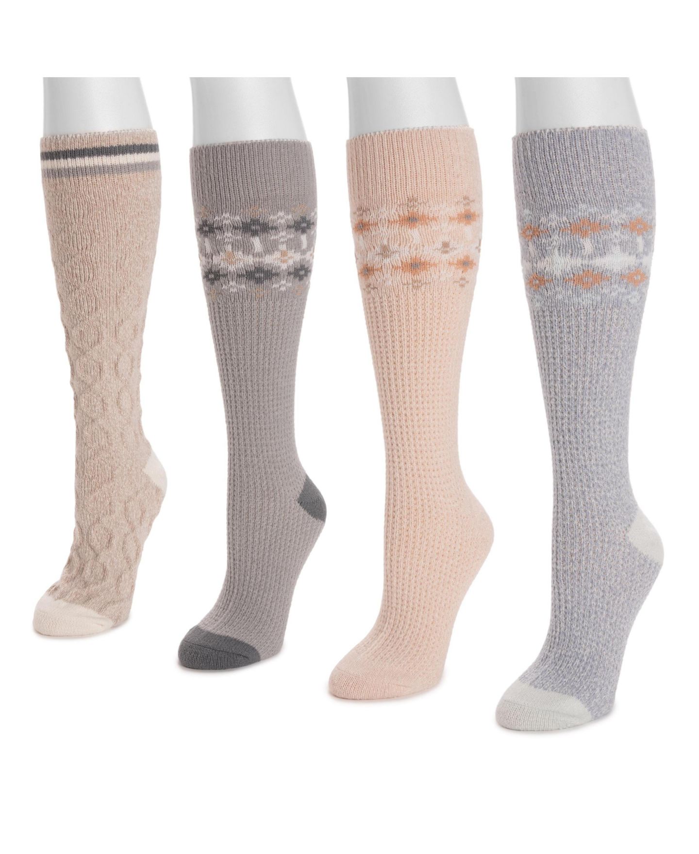 Носки Novelty, микрофибра, 4 шт. — MUK LUKS, цвет: Разноцветный — фото 2