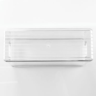 Set of 4 Pantry Storage Bins with Handles - Clear