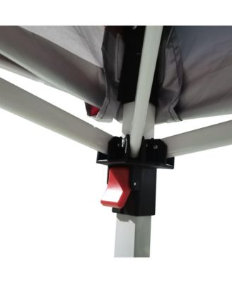 10' Pop-Up Foldable Gazebo with Roller Bag Sidewall