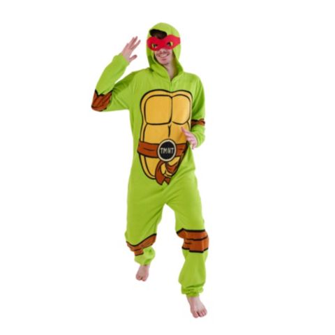 Детские игрушки Teenage Mutant Ninja Turtles Hooded Cosplay Footed Coveralls, 1-Piece, цвет: Зелёный