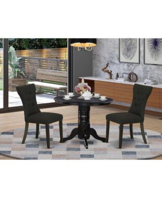 Dining Room Set Black, SHGA3-BLK-24