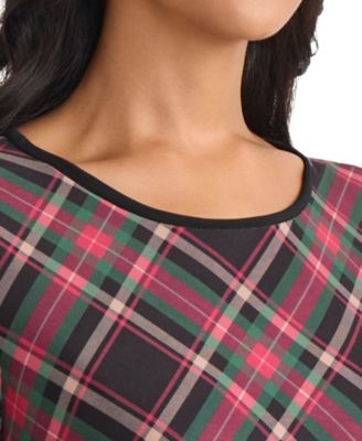 Women's Printed Crew Neck Top