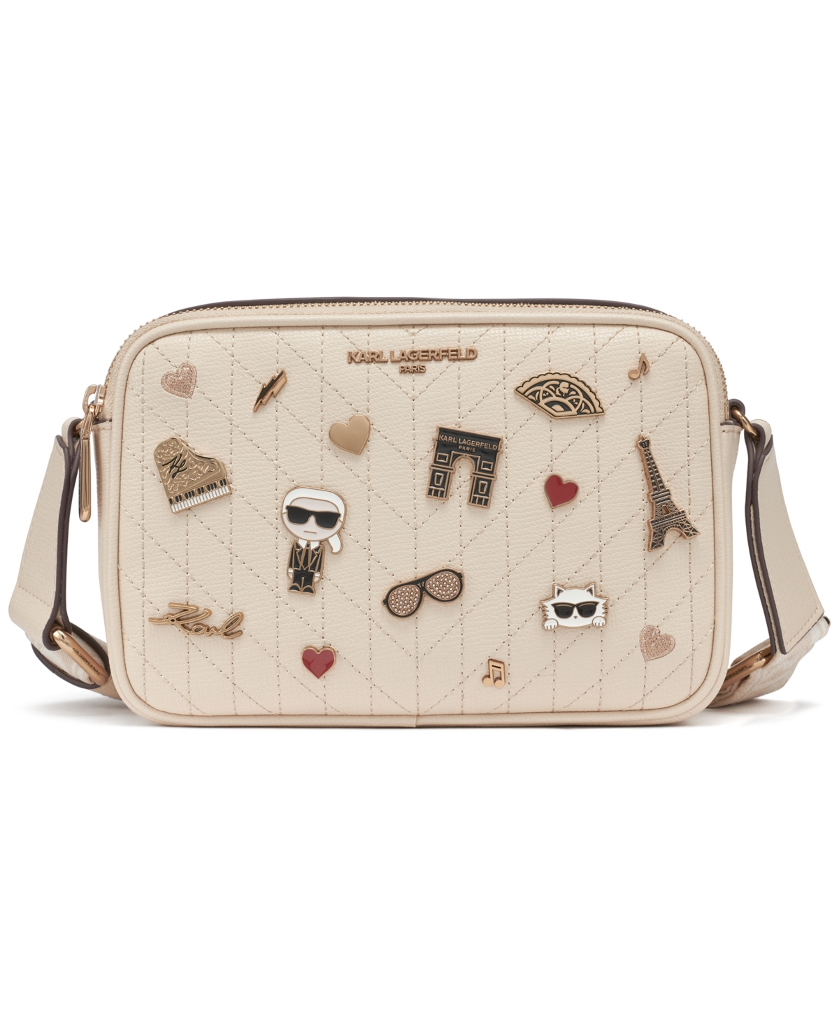 Karl Lagerfeld Women's Maybelle Small Crossbody Bag In Brown