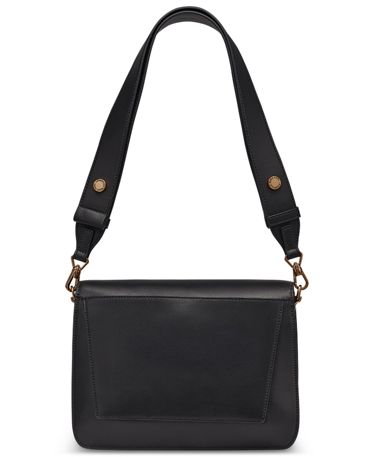 Женская сумка KARL LAGERFELD PARIS Madelyn Shoulder, цвет: Чёрный / Золотой — фото 2