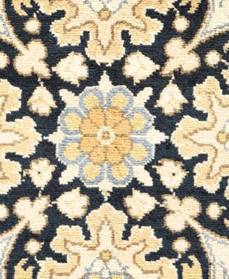 Adorn Hand Woven Rugs Mogul M1519 Rug Collection In Yellow