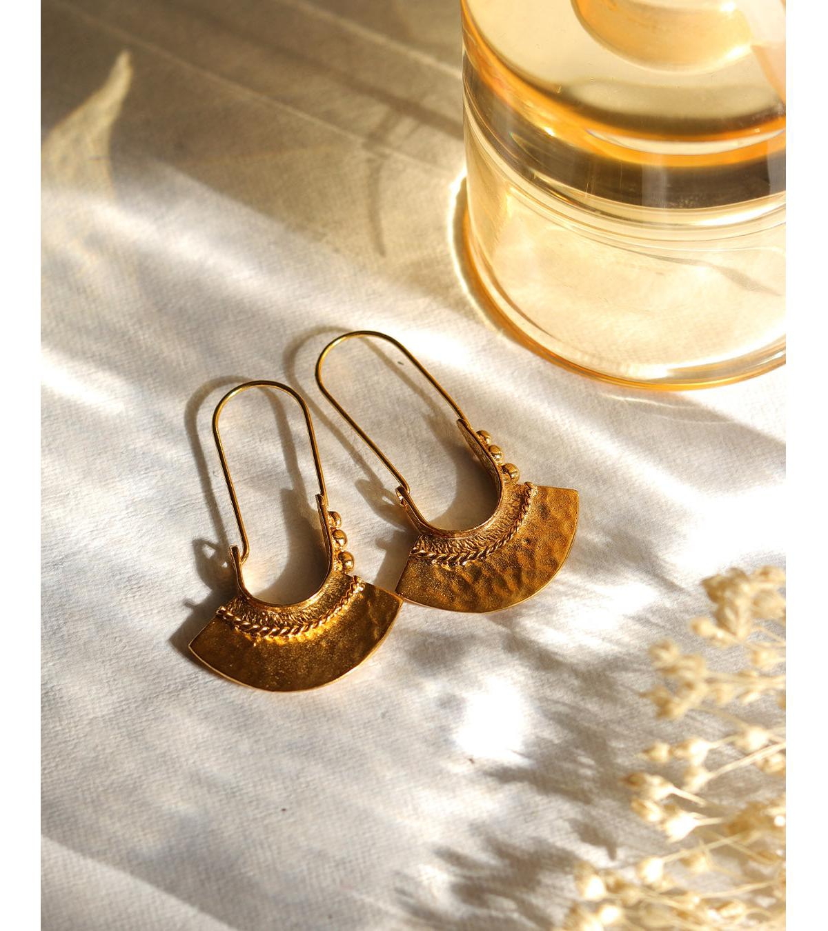 Ottoman Hands Selma Drop Earrings