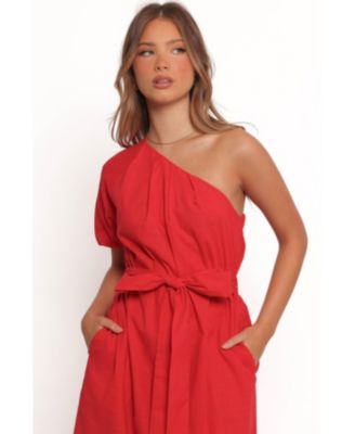 Women's Roma One Shoulder Midi Dress