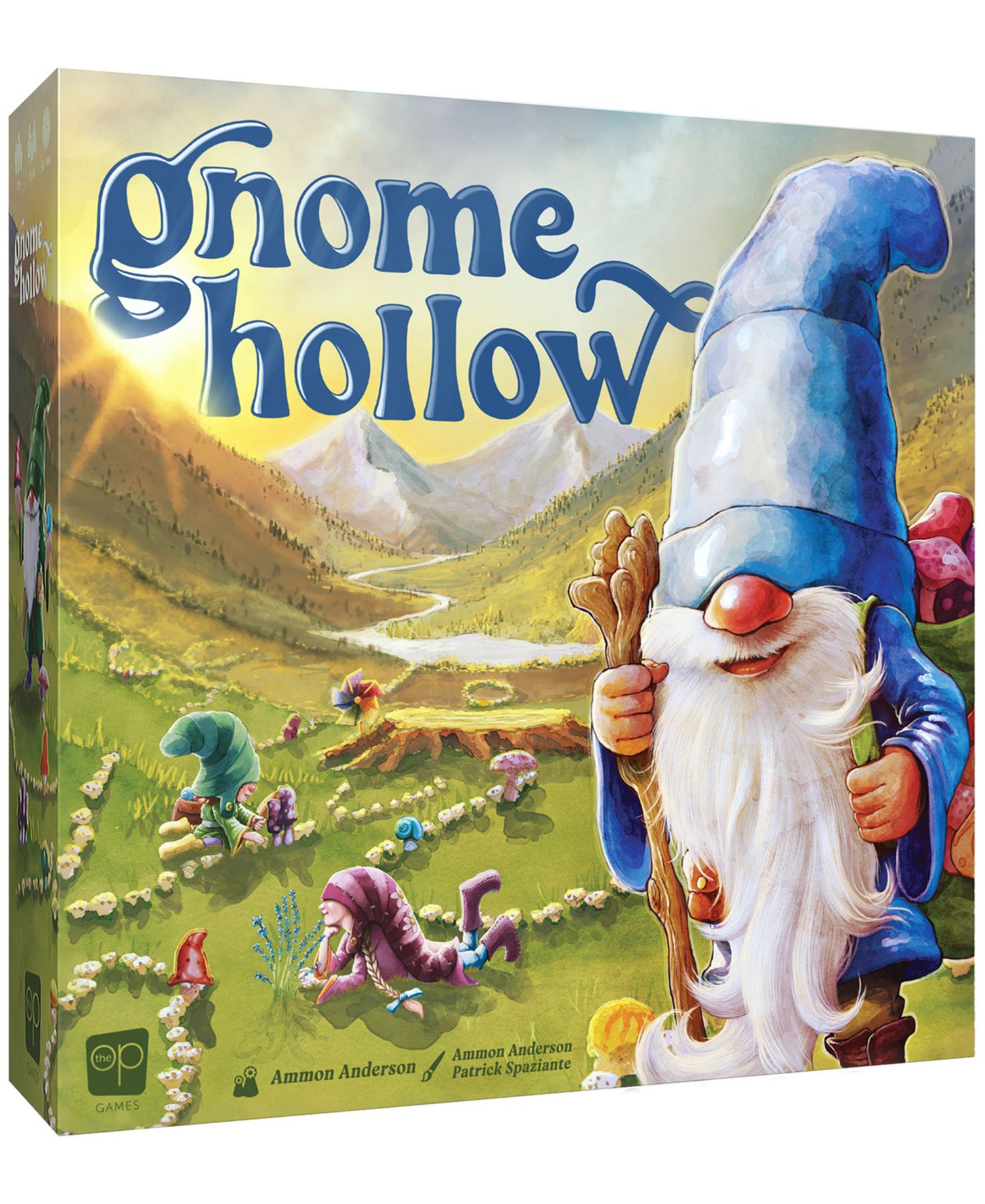 Семейная стратегическая настольная игра USAopoly Opoly Gnome Hollow, от 12 лет — фото 1